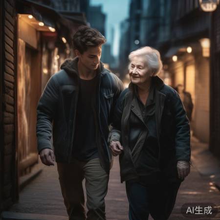 小李舍己救人,传递正能量