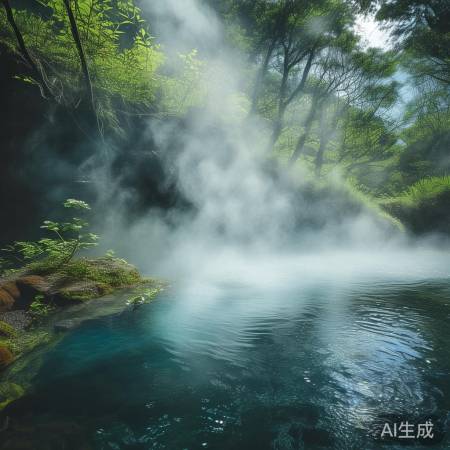 咸阳村温泉,大自然奇迹