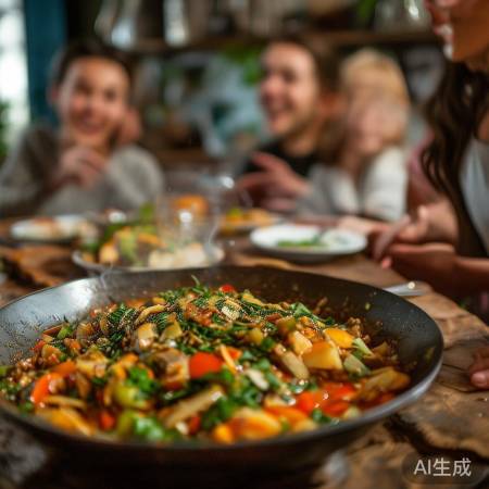 “简单家常菜，健康又快乐”