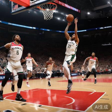 雄鹿VS奇才，精彩对决