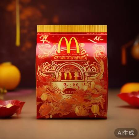 麦当劳中秋新包装