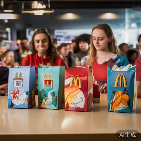 麦当劳新包装，创意有争议