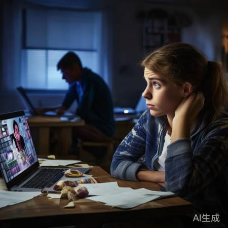 高中生熬夜追剧危害大