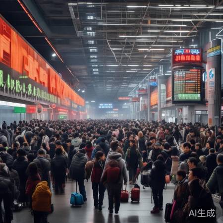 春运全球最大迁徙