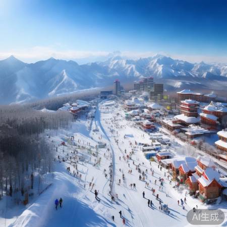 冰雪经济新引擎吉林长白山