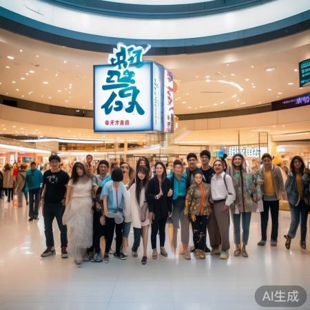 网红标语引拍照打卡