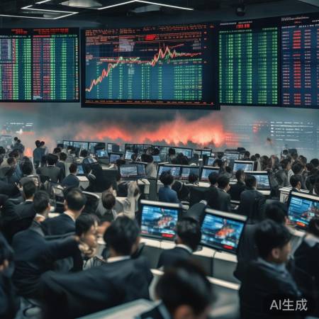 全球经济放缓，韩股暴跌