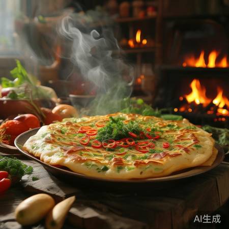 “立春春饼，鲜香美味”