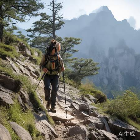 徒步老君山，安全环保行
