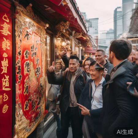 道恩强森点赞春联，传承文化力量