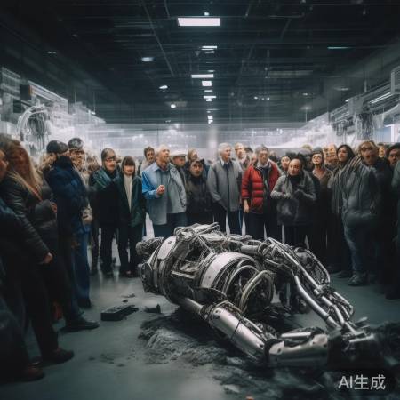 机器人表演事故，令人心酸