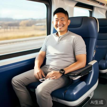 折叠椅提升高铁舒适度