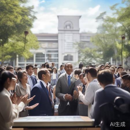 萧旭岑访清华，共绘合作新篇