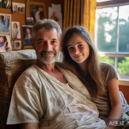 父女情深，抗癌到底