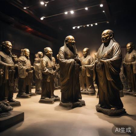 少林十八铜人，古工艺精华