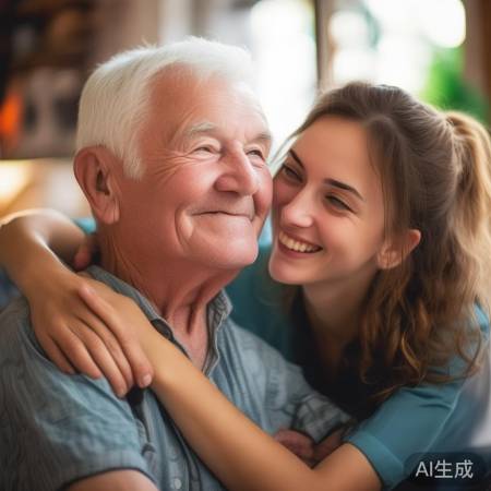 百岁老人心年轻