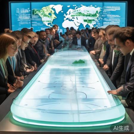 环保材料亮相开幕