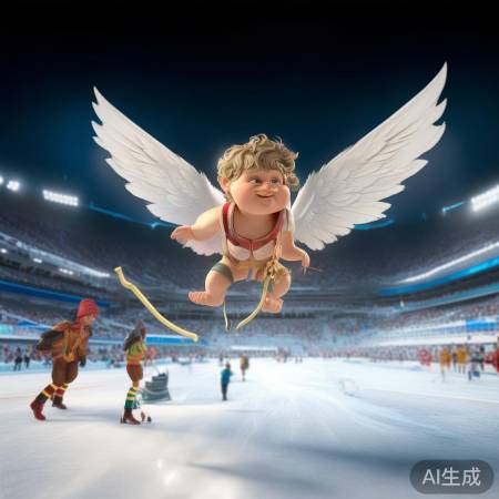 丘比特冬奥添浪漫