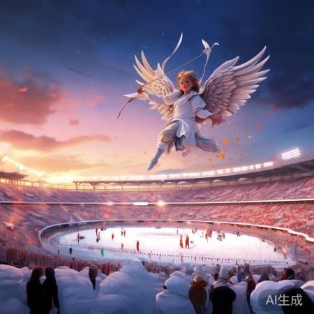 冬奥会浪漫策划，丘比特魅力无限