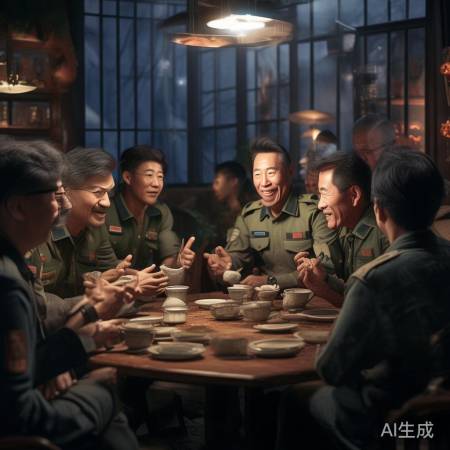 中秋后国防官员特殊团圆