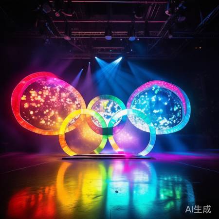 五环闪耀，美如彩虹