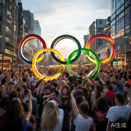 五环拉近人心，奥运热情高涨