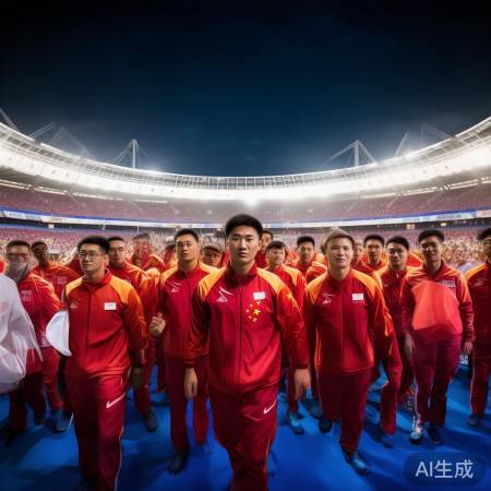 中国代表团惊艳亮相