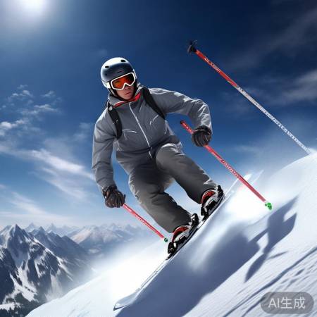 滑雪少年，梦想成真