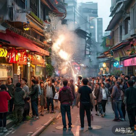 网络热议：小吃店火灾引发骚动