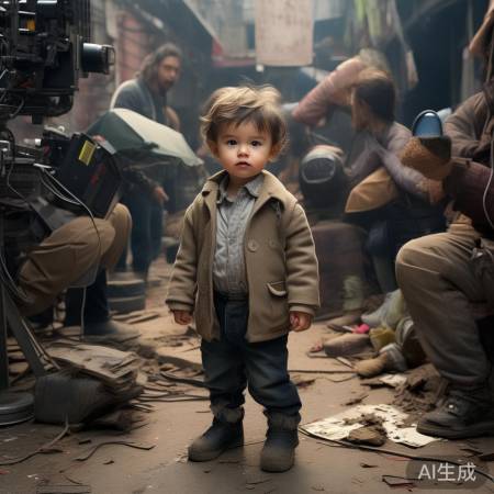 萌小孩片场展风采