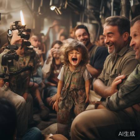 小演员逗笑众人，高素质有前途