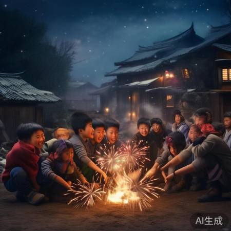 童年放鞭炮趣事