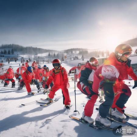 冬奥选手备战忙