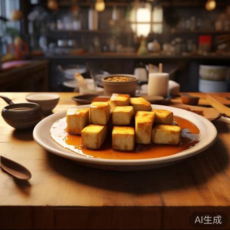 家常豆腐，香煎美味