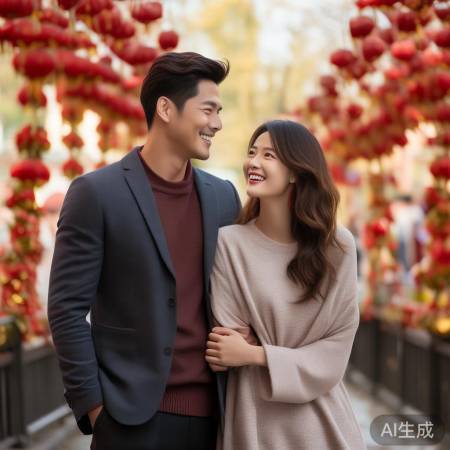 模范夫妻甜蜜亮相