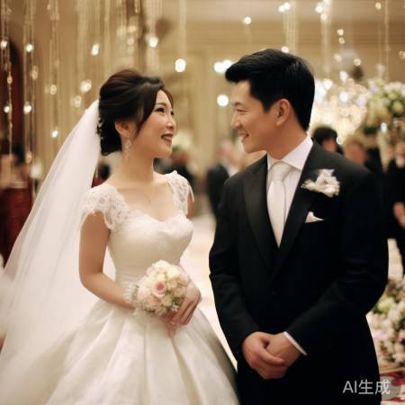 郭晶晶霍启刚婚礼盛况