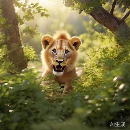 人与自然和谐画卷