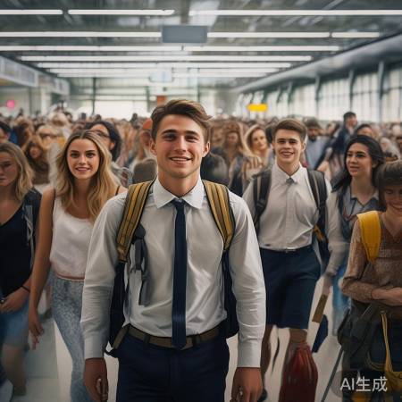 机场：期待与温暖交汇