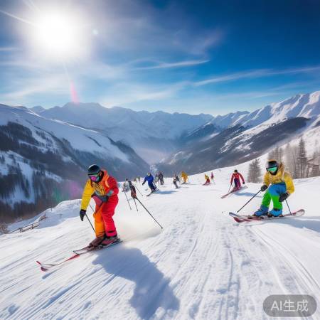 国内滑雪胜地多，春节滑雪爽！