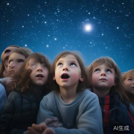 除夕星空见证童年