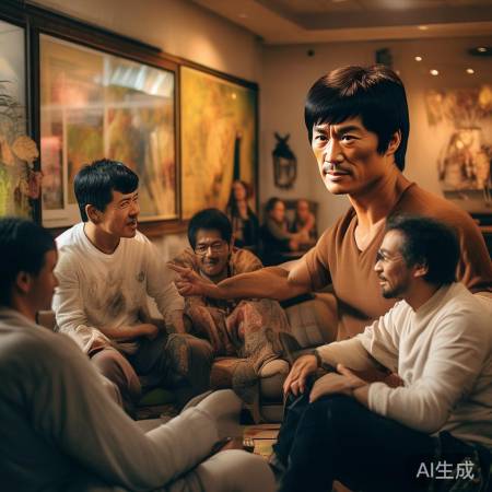 瑙鲁总统访李小龙馆,轻松聊趣事