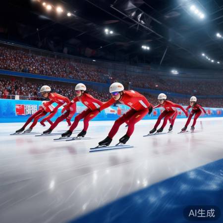 中国短道速滑队惊艳世界