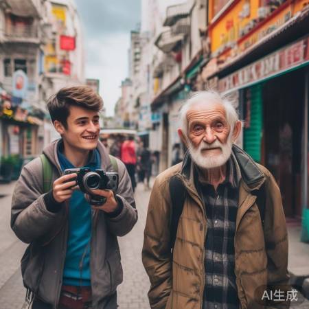 方言博主记录流浪者故事