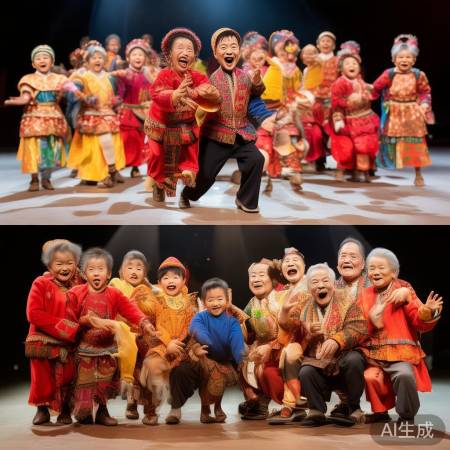 春晚童趣与温情