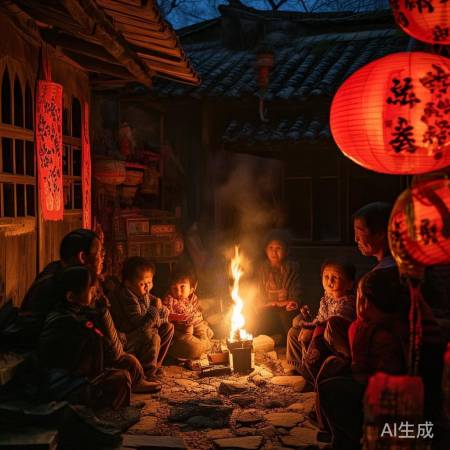 除夕夜，旧年最后一刻