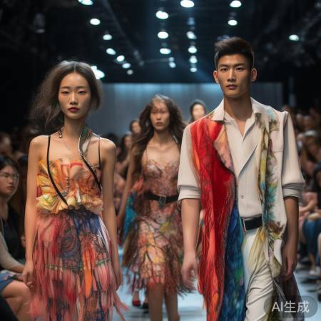 胡兵瞿颖惊艳亮相，推动中国时尚