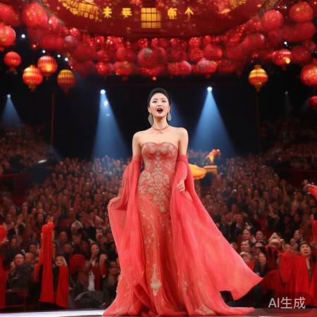 春晚惊艳刘涛,热血年代重现