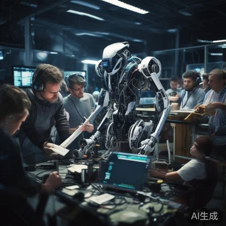 机器人团队精心设计