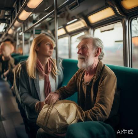 公交助老暖人心