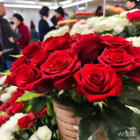 月季爆红，寓意受欢迎